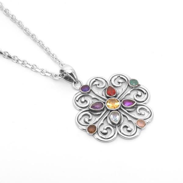 Pendentif univers argent Vedi